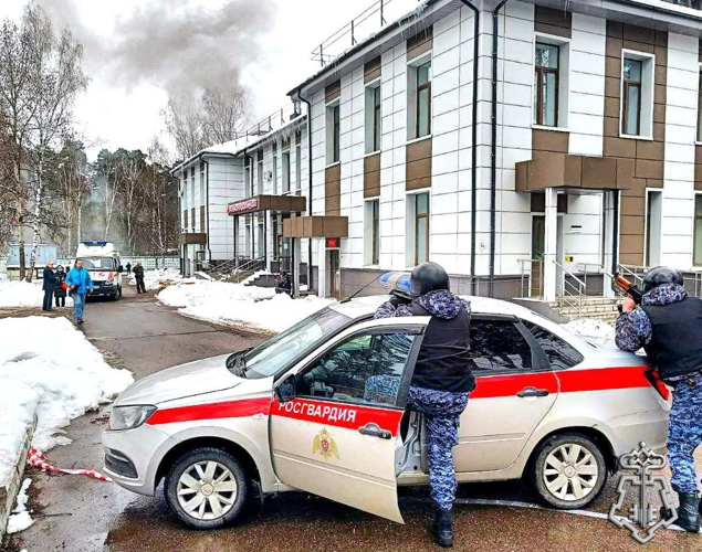 Сотрудники Росгвардии приняли участие в межведомственной антитеррористической тренировке в Подмосковье