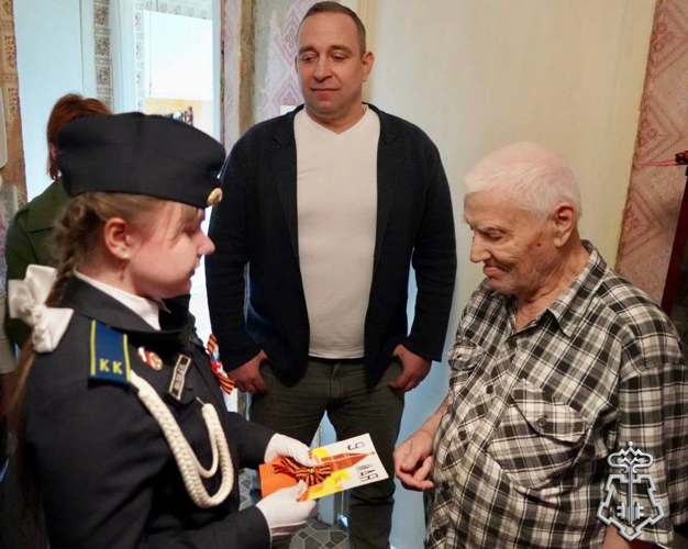 Подмосковные росгвардейцы поздравили ветеранов Великой Отечественной войны