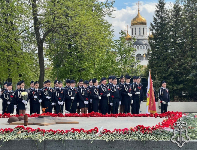 Сотрудники Главного управления Росгвардии по Московской области провели памятное мероприятие, посвященное 80-ой годовщине Победы в Великой Отечественной войне