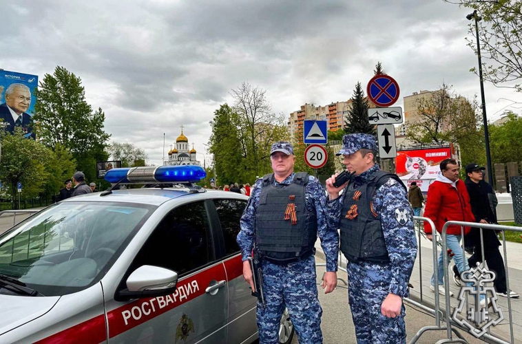 Росгвардейцы обеспечили безопасность массовых мероприятий, посвящённых празднованию Дня Победы в Подмосковье