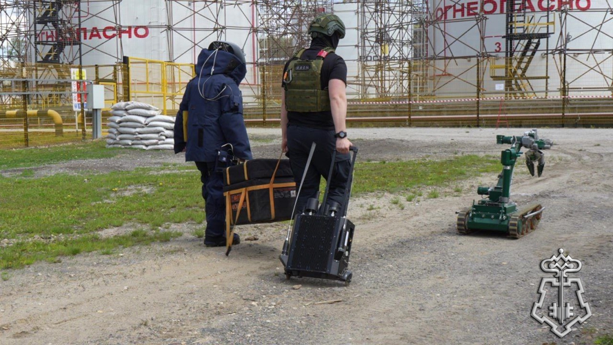 Росгвардейцы приняли участие в учении на объекте ТЭК в Подмосковье (видео)
