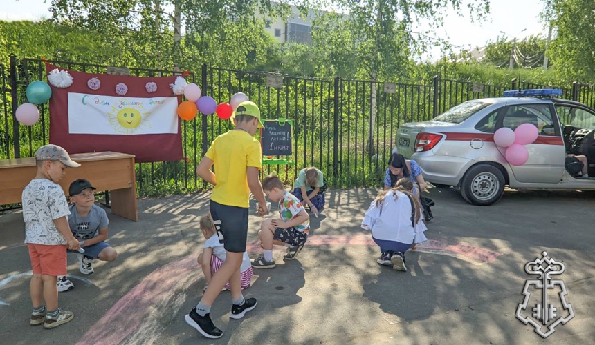 В Подмосковье росгвардейцы провели мероприятие, посвящённое Дню защиты детей