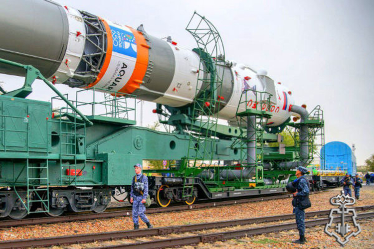 Подмосковные росгвардейцы продолжают обеспечивать безопасность космодрома «Байконур», который празднует 70-летие (видео)