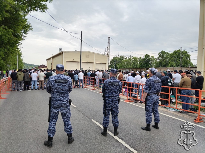 Росгвардейцы обеспечили безопасность проведения религиозного праздника Курбан-байрам на территории Московской области
