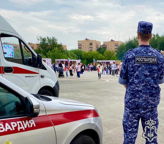 Росгвардейцы обеспечили безопасность проведения Дня России на территории Московской области