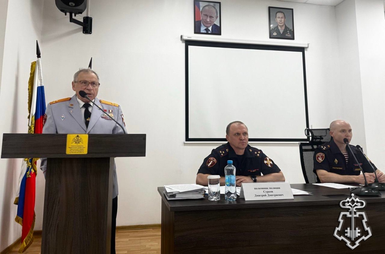 В подмосковном главке Росгвардии подвели итоги служебной деятельности за истекший период 2025 года