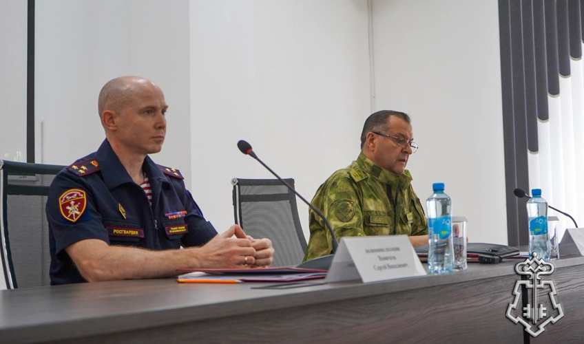 Личному составу подмосковного главка Росгвардии представили нового руководителя