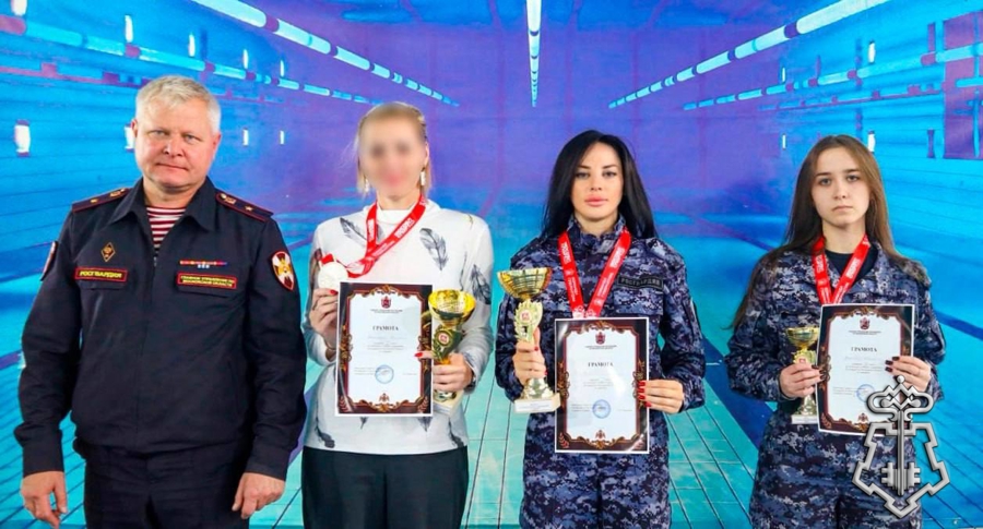 В Балашихе состоялся чемпионат подмосковного главка Росгвардии по плаванию