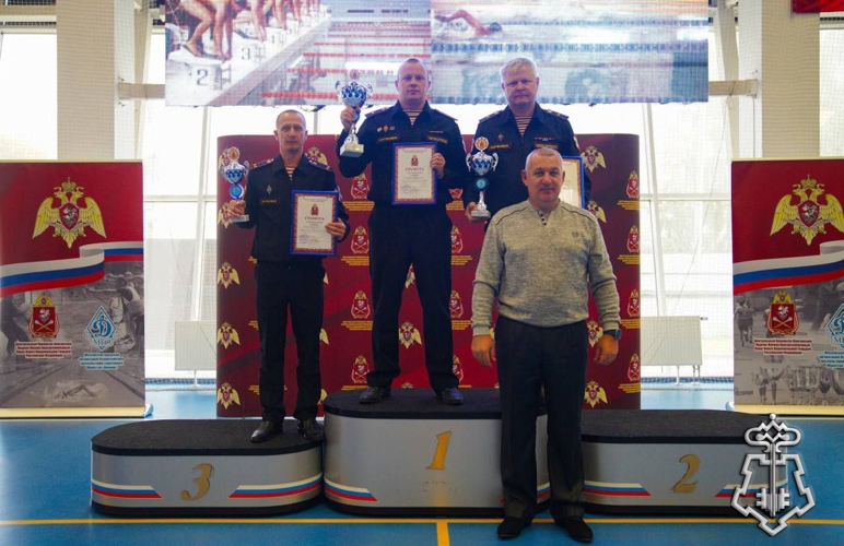 Команда подмосковного главка Росгвардии стала серебряным призером чемпионата Центрального округа по плаванию