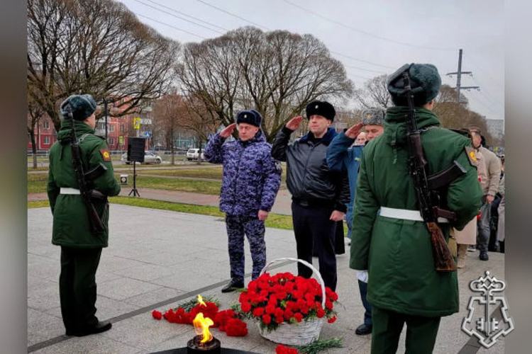 Росгвардейцы приняли участие в памятном мероприятии в Подмосковье