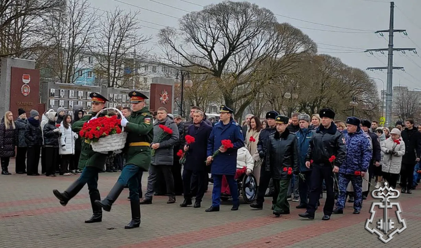 Росгвардейцы приняли участие в памятном мероприятии в Подмосковье
