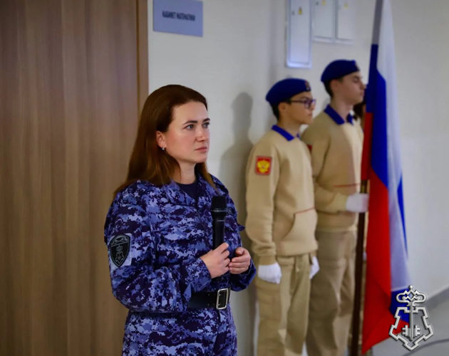 Росгвардейцы приняли участие в открытии Парты Героя в Подмосковье