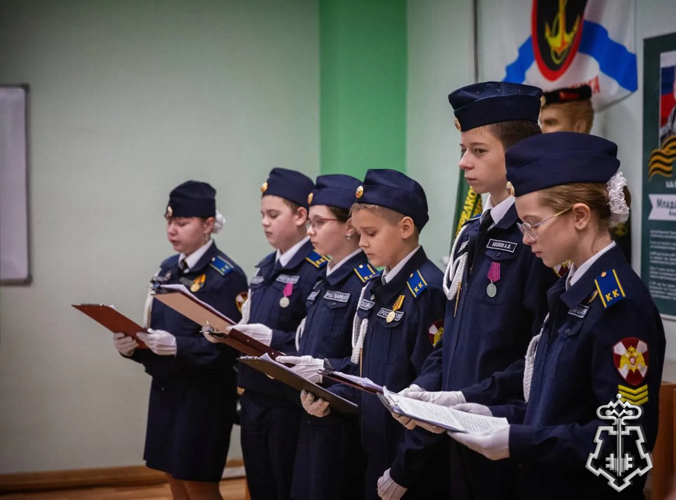 Росгвардейцы провели патриотическое мероприятие для кадетов в Подмосковье