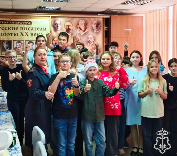 Росгвардейцы провели зимний урок безопасности для школьников в Подмосковье