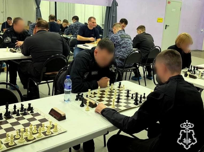 Завершился Чемпионат подмосковного главка Росгвардии по шахматам