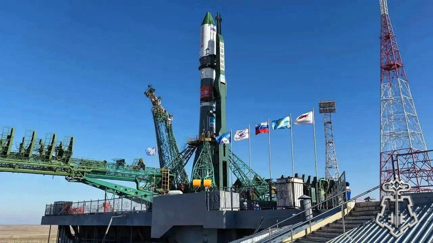 Росгвардейцы обеспечили безопасность транспортировки ракеты-носителя «Союз» на космодроме «Байконур» (видео)
