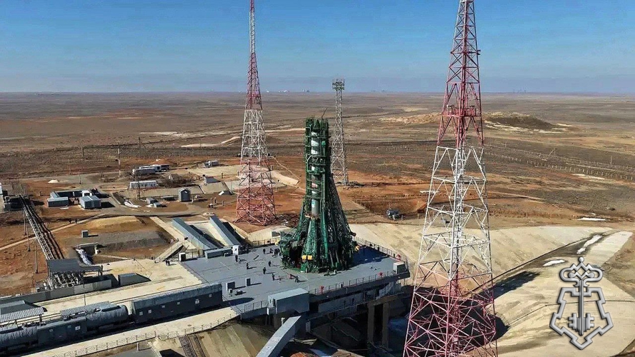 Росгвардейцы обеспечили безопасность транспортировки ракеты-носителя «Союз» на космодроме «Байконур» (видео)
