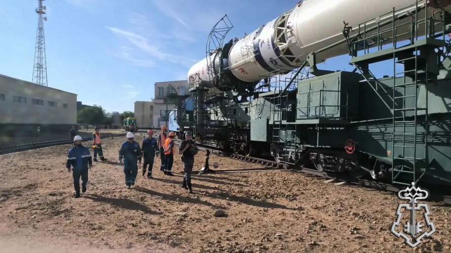 Сотрудники Главного управления Росгвардии по Московской области обеспечивают безопасность космодрома «Байконур»