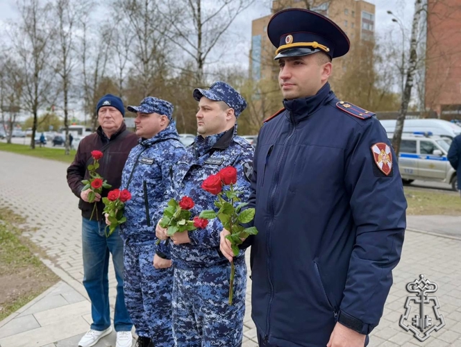 Росгвардейцы почтили память жертв Чернобыльской аварии в Подмосковье