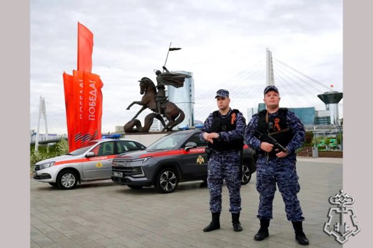 Росгвардейцы обеспечили безопасность при праздновании Дня Великой Победы в Подмосковье