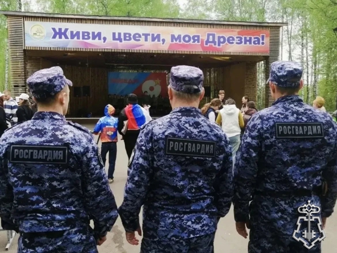 Росгвардейцы обеспечили безопасность при праздновании Дня Великой Победы в Подмосковье