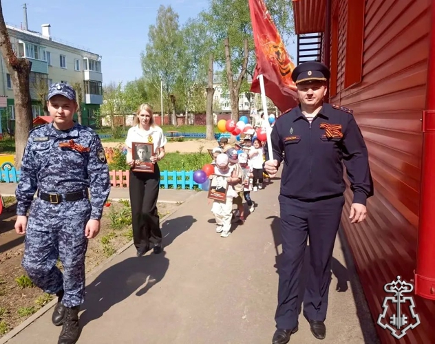 Росгвардейцы организовали мероприятия, посвящённые Дню Победы в Подмосковье
