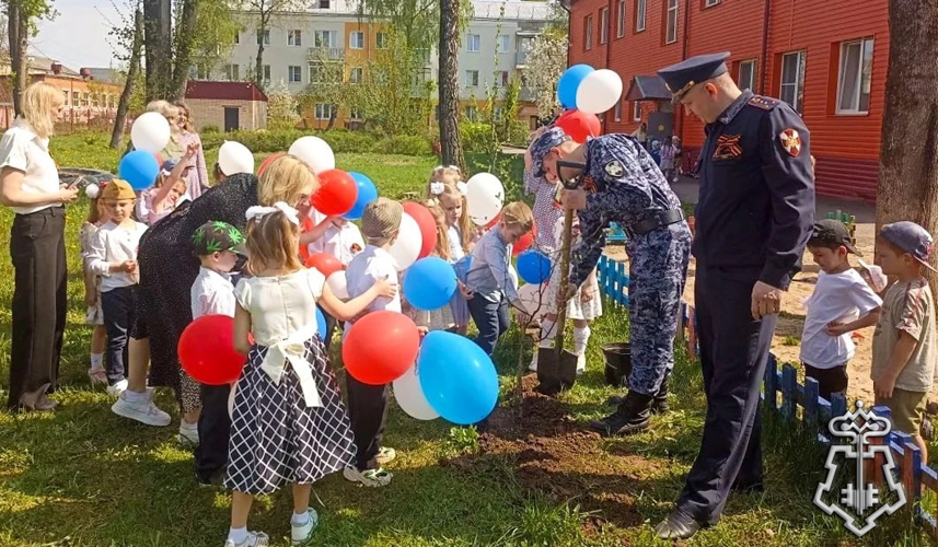 Росгвардейцы организовали мероприятия, посвящённые Дню Победы в Подмосковье