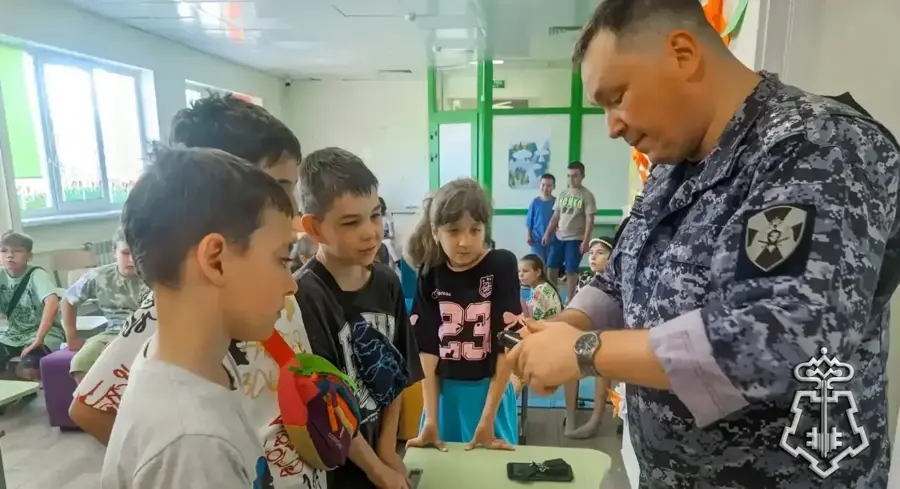 Акция «Каникулы с Росгвардией» продолжается в Подмосковье