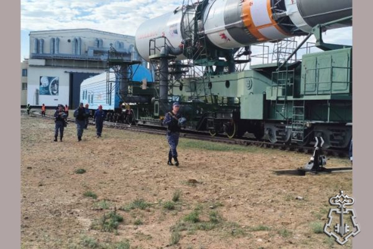 Подмосковные росгвардейцы продолжают обеспечивать безопасность космодрома «Байконур», который празднует 71-летие