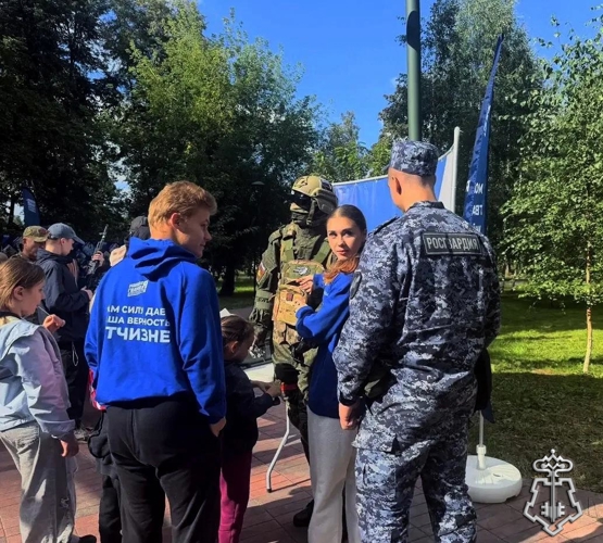 Росгвардейцы провели занятие по тактической медицине для воспитанников военно-патриотического клуба в Подмосковье