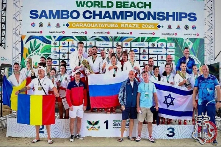 Сотрудник подмосковного главка Росгвардии стал двукратным чемпионом мира по пляжному самбо (видео)